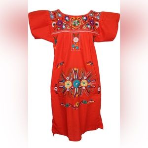Women's Puebla Mexican Dress